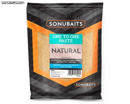 Sonubaits One to One Paste 500g Natur