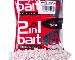 Fjuka 2in1 Baits Hook & Feed White 2mm Micro